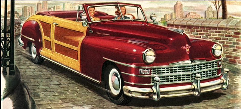 1947 Chrysler Town and Country Convertible Coupe